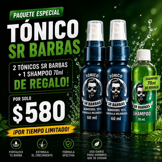 Tratamiento Intensivo de Barba (2 Meses)