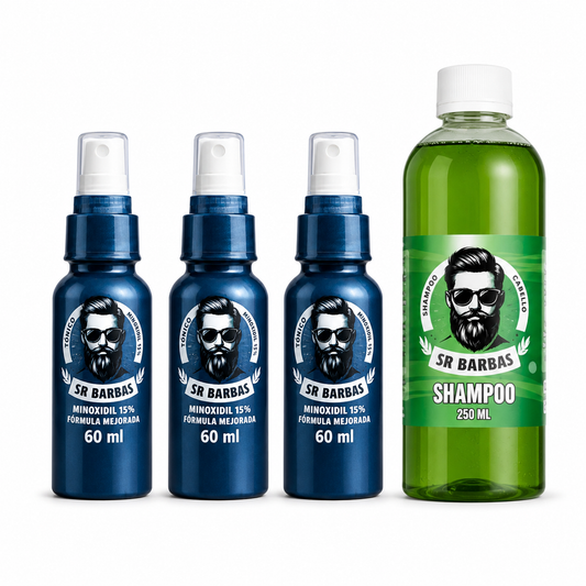 Tratamiento Intensivo de Barba o cabello (3Meses)