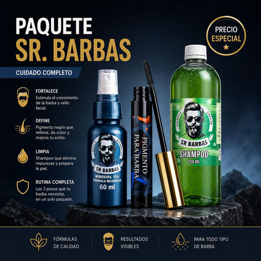 Paquete Completo Sr. Barbas